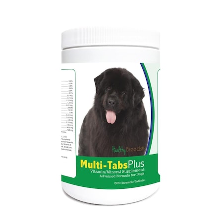 Healthy Breeds 840235123545 Newfoundland Multi-Tabs Plus Chewable Tablets - 365 Count 840235123545